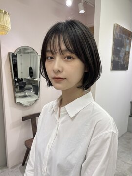 シール 梅田(CIRR) 小顔ボブ