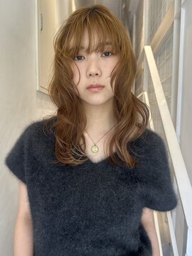 ラパンセノアール(LA PENSEE NOIR) ゴールドベージュ×レイヤーカット