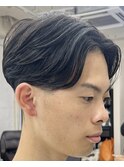 【メンズ専用】曲がる縮毛矯正+カット
