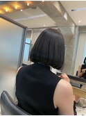 小顔見えナチュラルボブ