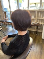 楽流頭 オブヘアー(of hair)&nbsp;白髪老化ケア白髪ぼかしカラー+似合わせカット