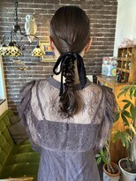 アズグロウヘアー(AS GROW HAIR) 艶々編み下ろしアレンジ