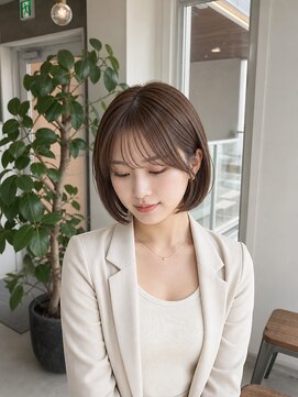 メルシー 福岡天神店(Merci) ボブ/縮毛矯正/韓国風タッセルボブ/レイヤーボブ/くびれボブ/