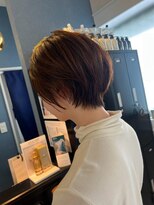 アンレーベル(Unlabel)&nbsp;142. マッシュショート/ハンサムショート/ブラウンカラー
