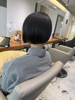 ルイス 宝塚(Luis)&nbsp;宮永艶黒髪切りっぱなしボブ