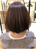 綺麗なシルエットのワンカールボブ☆担当 副店長 川上功介