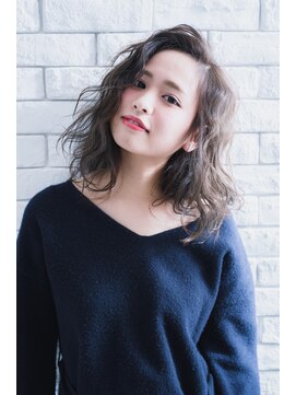 ミエル ヘア 新宿(miel hair) ゆるふわセミディ♪