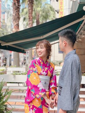 ヘアメイク マリア 福岡天神西通り(hair make MARIA) MARIA ◆ marino's collection vol.311 ヘア&浴衣 ¥4200