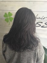 ブレス ヘアアンドスパ 湘南台(bless hair spa)&nbsp;大人女子 フェミニン ダークアッシュ  スタイリング時間10分
