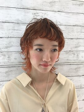 スパーク ヘアアンドフェイス(Spark HAIR&FACE) マッシュウルフ×オランジューナ２！ Ｓｐａｒｋ[柳澤　陽光]