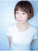 【松戸 駅近】大人かわいい前下がり小顔ショートボブ
