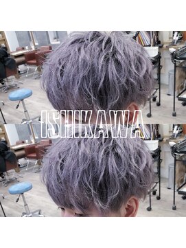 ジゼル(gisele) ゆるふわマッシュ×ラベンダーアッシュ