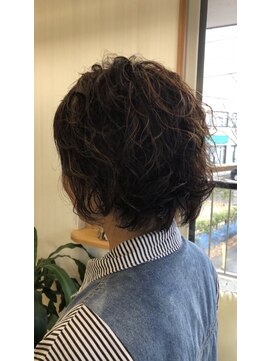 マニッシュ(Mannish) ふんわりパーマ