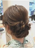 ヘアアレンジ/アップスタイル/ルーズアップ/30代/40代/50代/60代