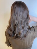 ジーナ 船橋(Zina)&nbsp;小顔セミウェットウェーブピンクベージュハイライトカラー