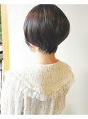 【morio原宿】暗髪マッシュショート　