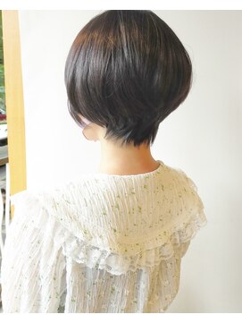 モリオフロムロンドン 原宿本店(morio from London) 【morio原宿】暗髪マッシュショート