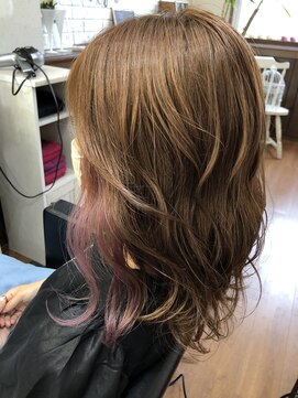 アストル ヘアーデザイン(ASTRE Hair Design) イヤリングカラー