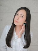 艶髪ストレートロング