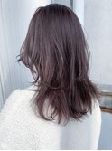 高めレイヤー_カーキグレージュマッシュショート_ba318501