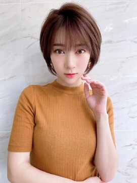 オーロ 緑地公園店(ORO) イメチェンしたい人必見。丸顔さんの似合うショートヘア
