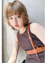 バロンフェム(baLon.fem)&nbsp;夏のオシャレを楽しめるプチウルフヘアー【Stylist 本田愛】