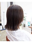 長めボブハイライト
