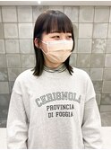 イヤリングカラー　オリーブベージュ
