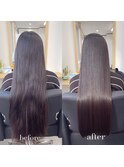 『髪質改善』ストレートエステ（縮毛矯正）（リタッチ可）