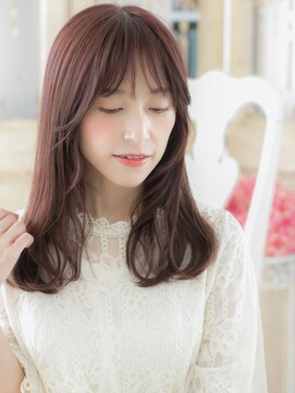 モッズ ヘア 福岡姪浜店(mod's hair) mod's姪浜/ミルクチョコレートふんわりカールゆる巻きロングb