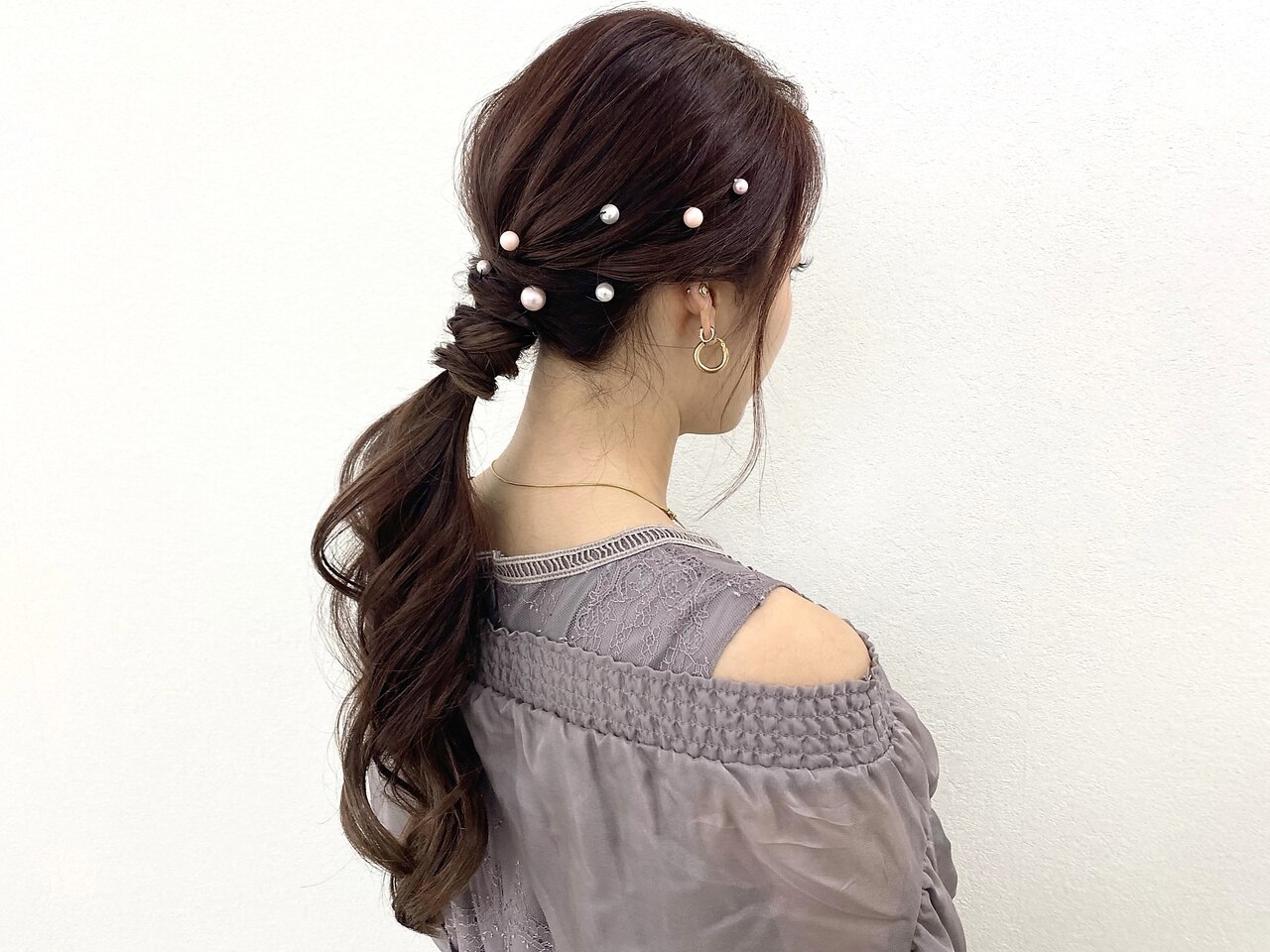 【 来店時刻 8:00 】 ヘアセット\2900 ◆ NET予約時間は8:00を選択