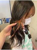 韓国風style フェイスフレーミング Orange