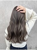 大人コントラストハイライト☆グレーベージュ