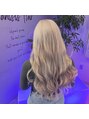 ラニシス ヘアー(Lanisis Hair)&nbsp;ケアブリーチで最低限のダメージに抑えたハイトーンスタイル◎