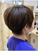 束感ふんわり立体感ナチュラル大人ショート【カミケンネクスト】