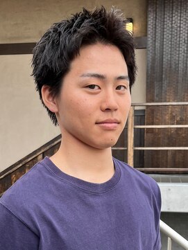 アイズ 海老名(AIZU) スパイキーショート メンズショート ベリーショート 眉毛