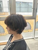 ヘアメイク デザート(HAIR MAKE DESART)&nbsp;木村法子【ウルフカット×ウェーブパーマ】