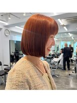 ウル 表参道(HOULe)&nbsp;髪質改善カラー×オレンジヘア