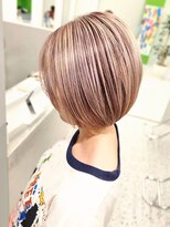 エニフォーイーストハム(Eni for eastham)&nbsp;ショートボブ/ハイライト/ベージュ