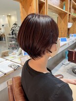 アドラーブル 駅南店(adorable)&nbsp;20代30代大人可愛い★小顔ショートカット前下がりウルフカット