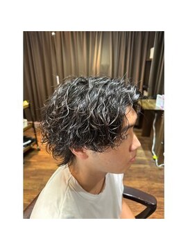 ランソ 成田店(RUNSO) ウルフセンターパート×波巻きパーマ♪