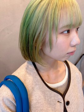 ラヴィズム 長岡店(LUVISM) ブロンドベージュダブルカラーブリーチ長岡/新潟/宮関