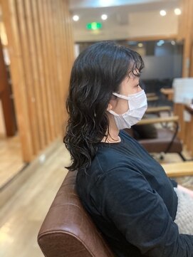 グランバイ アトリエドングリ(Grand × AtlierDonguri) お客様髪質改善データ1504(フォルム調整)