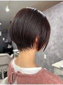 前下りショートボブスタイル/ショートボブ