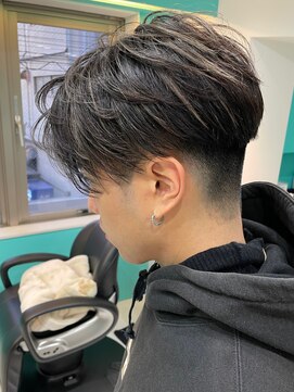 ユー イケブクロ(u Ikebukuro) メンズカット/パーマ/シャドールーツ/バレイヤージュ