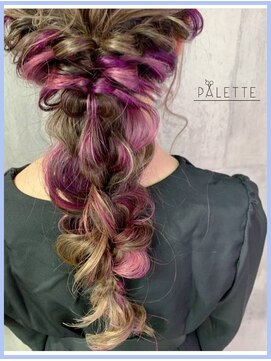 パレット 町田店(PALETTE) かわいいあみおろしアレンジ☆　町田/町田駅/JR町田駅