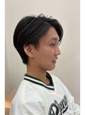 【刈り上げなしメンズカット】