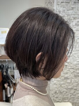 フレイストート(Frais Tout) 大人美人20代30代40代ショートヘア_ベージュ_ヘッドスパ_横浜駅