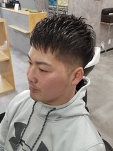 ラック(Luck) ショート×ツーブロック