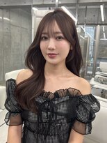 上品韓国ヘアラベンダーグレージュ